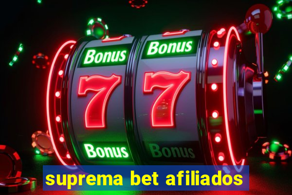 suprema bet afiliados